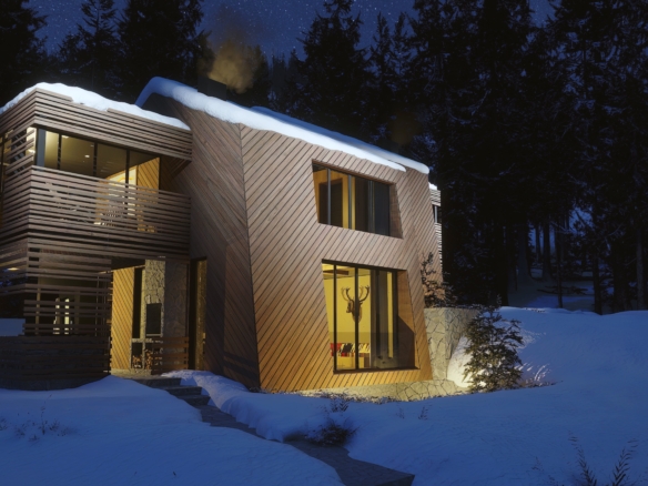 Ekskluzivna prodaja!!Novi projekat na severu Crne Gore (KOLASIN) -10 luksuznih vila sa apartmanima na prodaju. (TIP 1-DUPLEKS APARTMAN U PLANINSKOJ VILI )