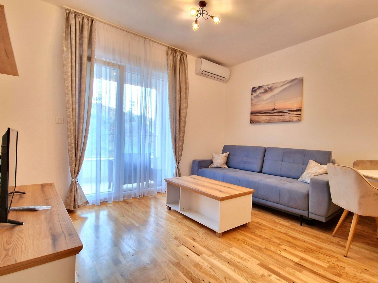 Jednosoban stan sa pogledom na more, Bečići, Budva — fotografija 2