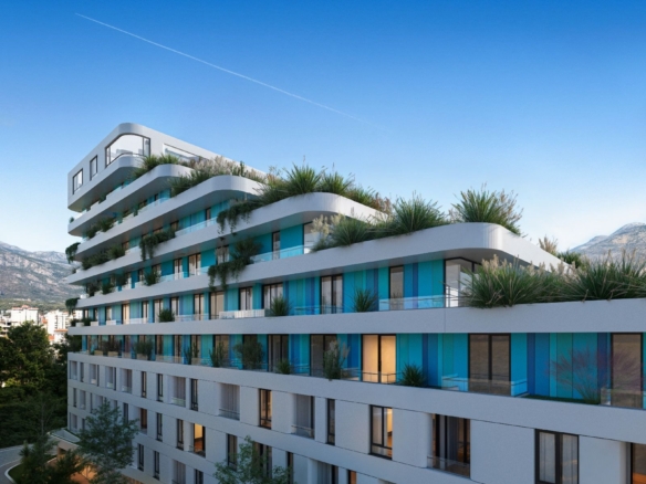 Prodaja stanova u ekskluzivnom kompleksu sa bazenom,Bar (Jednosoban stan 48.74m2)