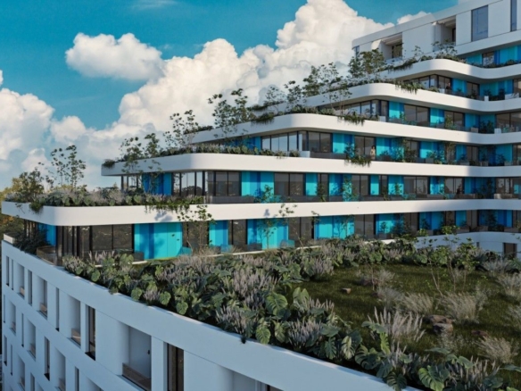 Prodaja stanova u ekskluzivnom kompleksu sa bazenom,Bar (Dvosoban stan 73.42m2)