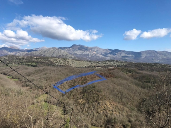 Bar-Zemljiste 18.969m2 sa pogledom na more