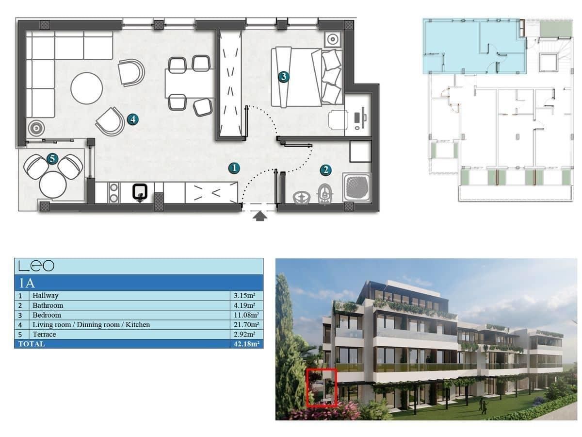 4794db04-656b-4469-91aa-b927d3135d86 Jednosoban stan 48 m² – Kumbor, Herceg Novi — fotografija 11