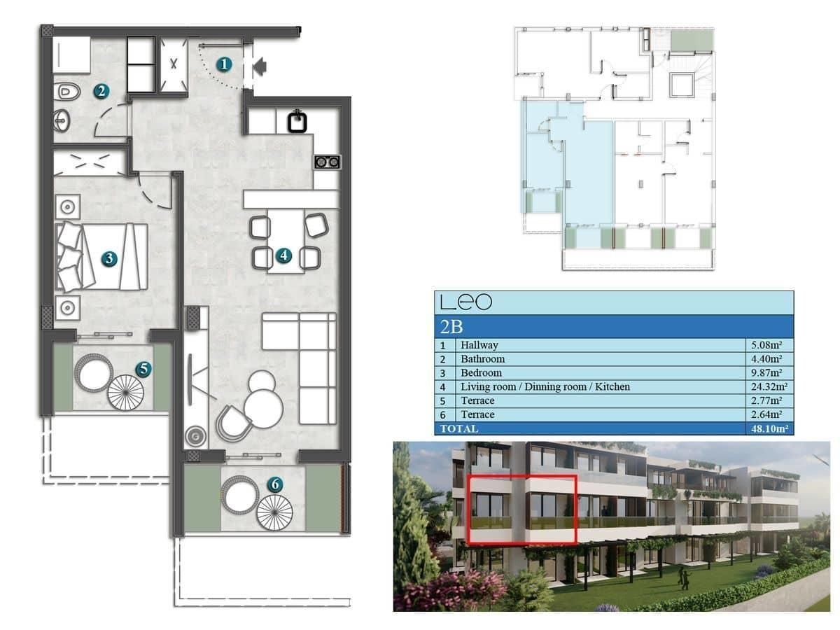 ea8b7e60-2179-4d12-b589-767313cf22d6 Jednosoban stan 48 m² – Kumbor, Herceg Novi — fotografija 17