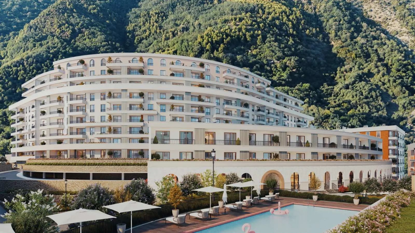 Dvosoban stan 58 m² – Bečići, Budva — fotografija 3