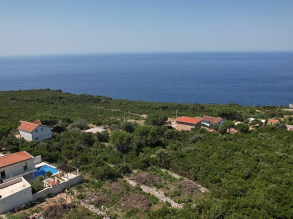 Prodaje se urbanizovan plac 2060m2 Zagora, opština Kotor, Crna Gora – Pogled na more