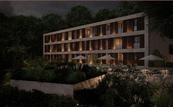 Dvosoban stan 69.30m2 sa pogledom na more u novom kompleksu – Đuraševići, Tivat