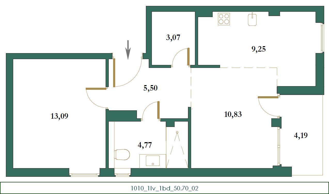 363ca5d3-29af-4b13-99e9-e4208f665ed7 Jednosoban stan 51 m² – Kolašin — fotografija 14
