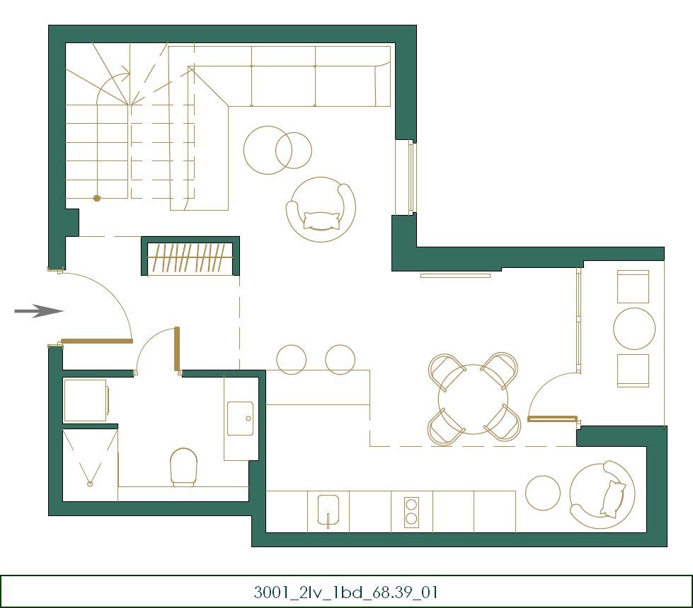 5b70e69a-b84e-4ab6-b447-18366dfd070d Jednosoban stan 51 m² – Kolašin — fotografija 16