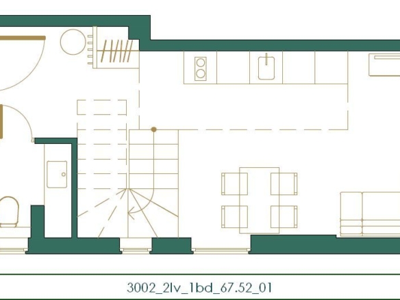 Jednosoban stan 51 m² – Kolašin — fotografija 17