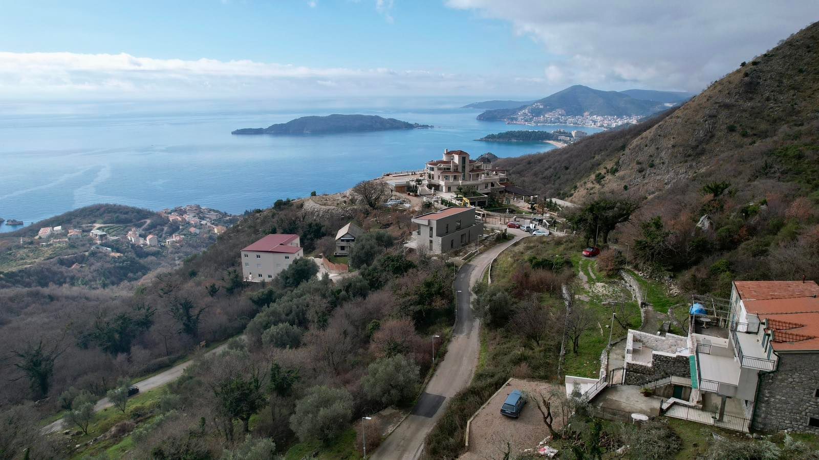 Plac 590 m² – Kuljače, Budva