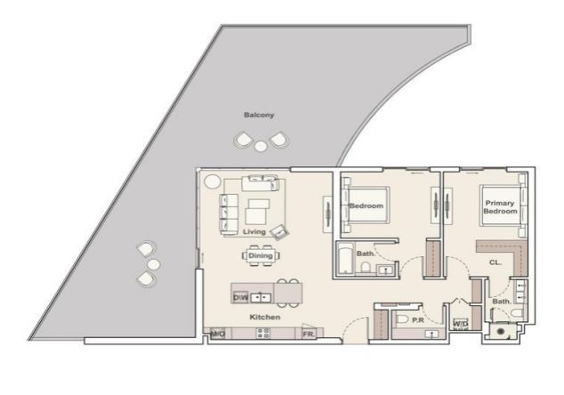 Dvosoban stan 225 m² – Dubai, Inostranstvo — fotografija 14