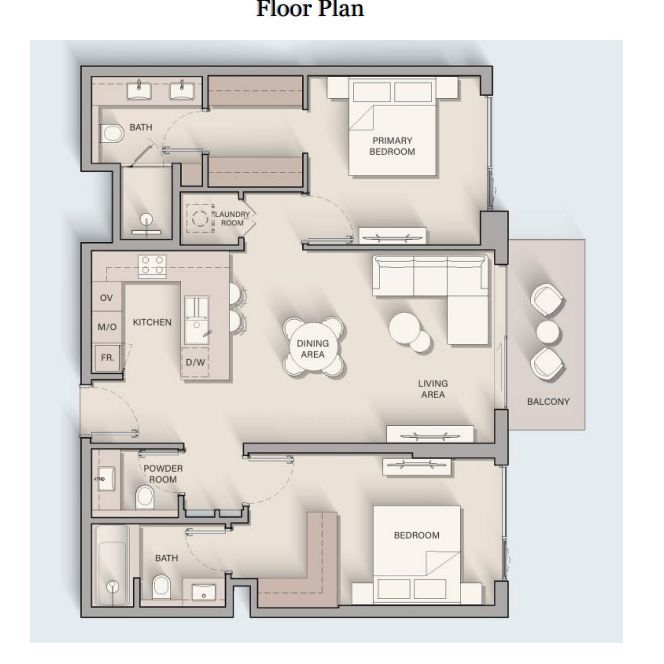 772d659a-7096-41b0-aa4b-fd3b142dcb1c Dvosoban stan 100 m² – Dubai, Inostranstvo — fotografija 16