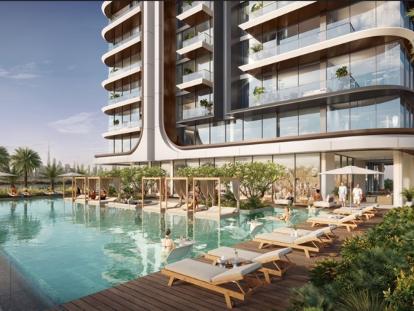 Luksuzan Dvosoban Stan (123.97m²) u Prestižnom Kompleksu Belgrove Residences, Dubai