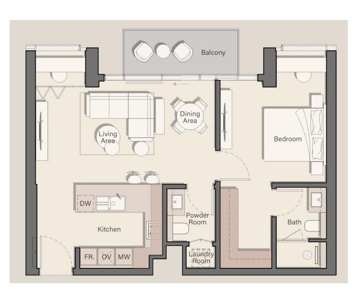 76a39741-7c1f-42ba-8bf5-a6ddd15eca35 Jednosoban stan 78 m² – Dubai, Inostranstvo — fotografija 15