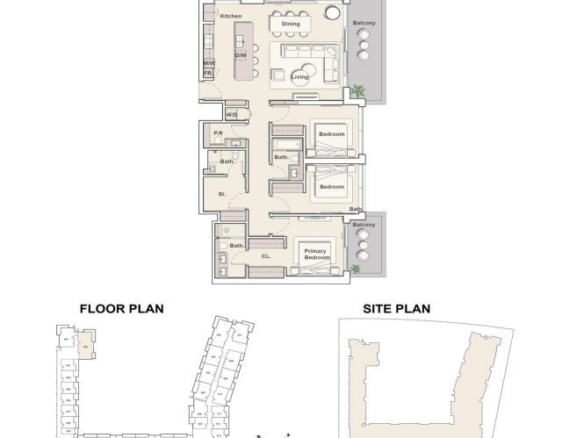 Dvosoban stan 178 m² – Dubai, Inostranstvo — fotografija 21