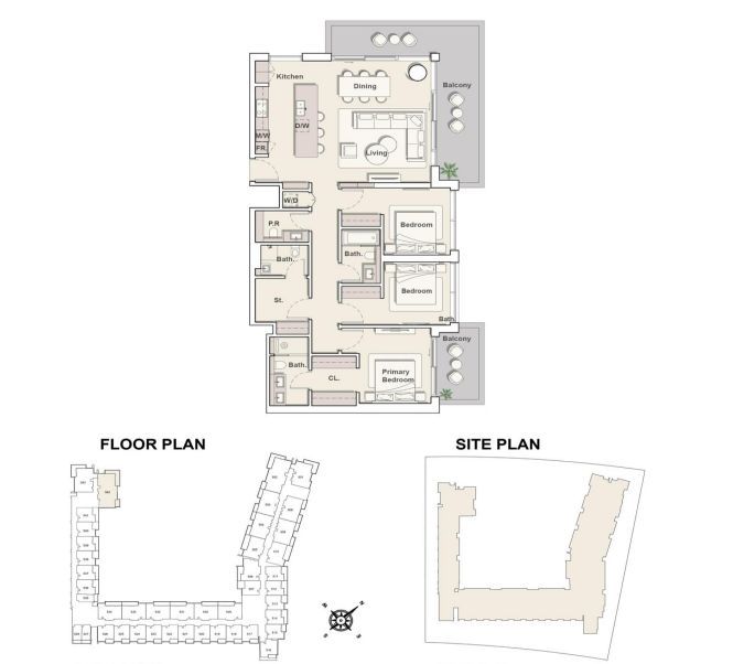 Dvosoban stan 178 m² – Dubai, Inostranstvo — fotografija 21