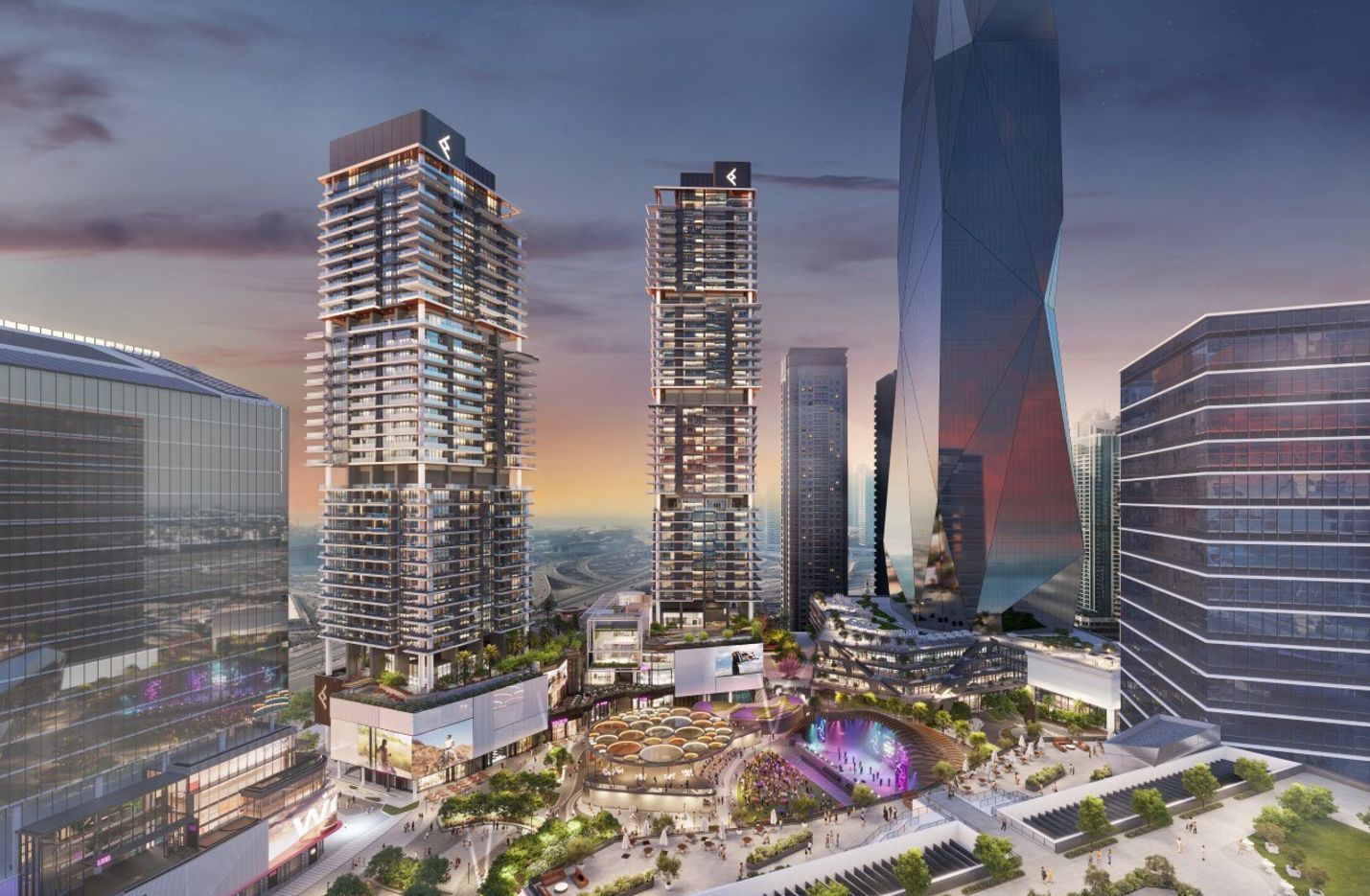 Dvosoban stan 139 m² – Dubai, Inostranstvo — fotografija 3