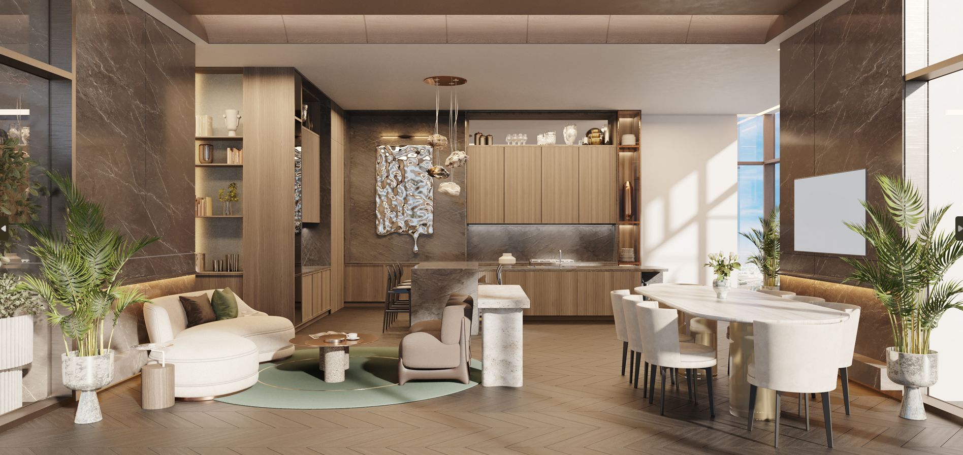 Dvosoban stan 139 m² – Dubai, Inostranstvo — fotografija 21