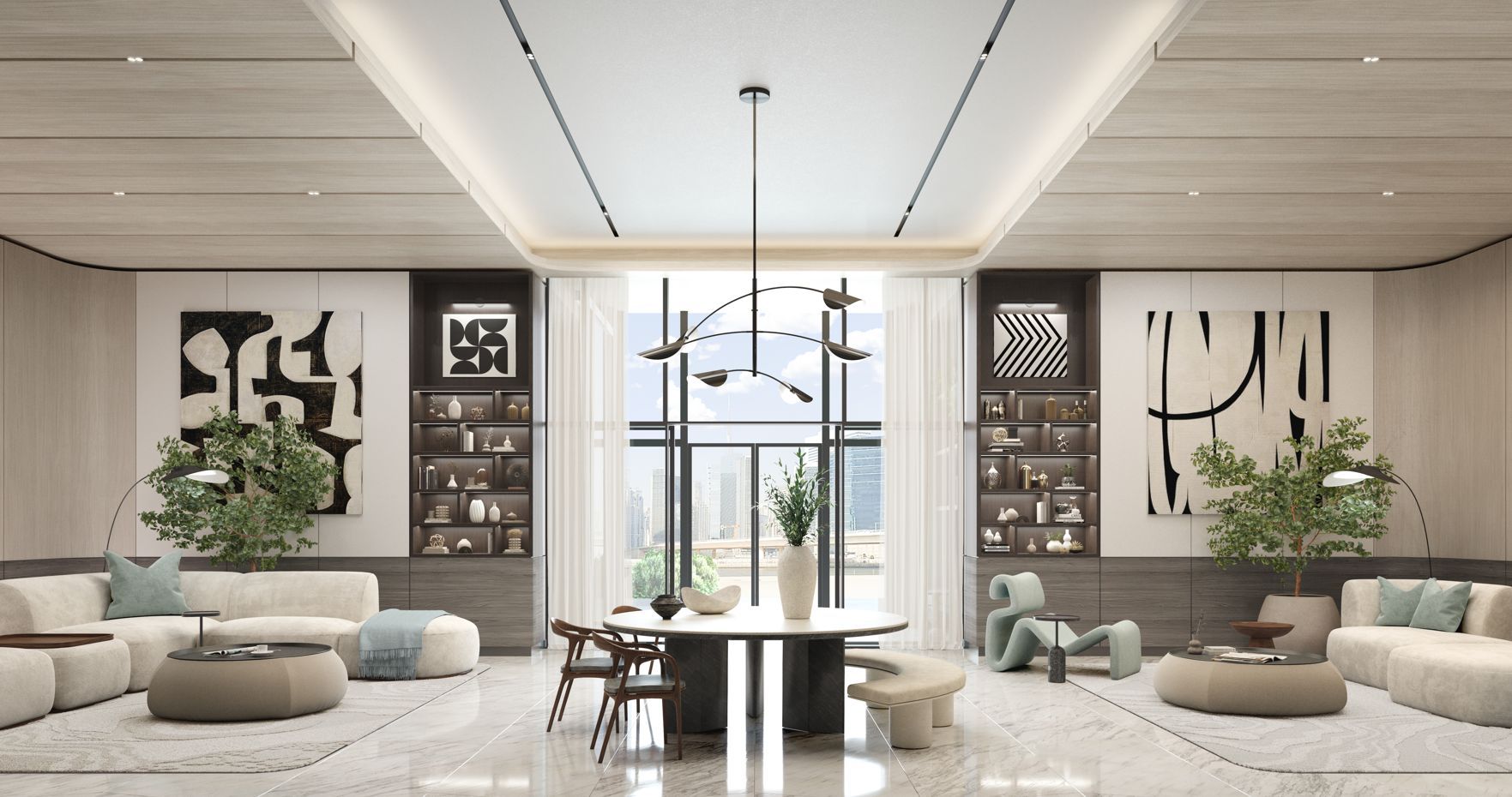 Jednosoban stan 111 m² – Dubai, Inostranstvo — fotografija 2
