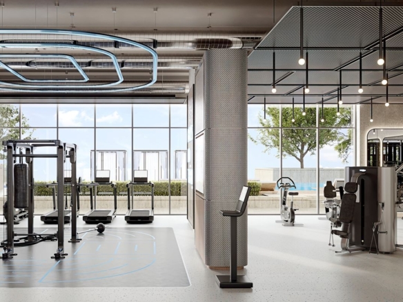 Dvosoban stan od 98.26m² u luksuznom kompleksu The Crestmark, Business Bay, Dubai