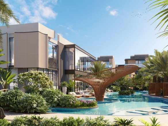 Luksuzni trosobni townhouse u prestižnoj rezidenciji The Watercrest, MBR City – Dubai