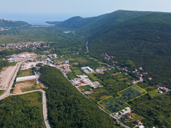 Urbanizovan plac 14.454m² za zajedničku gradnju (25%) – Kovacko Polje,Kotor