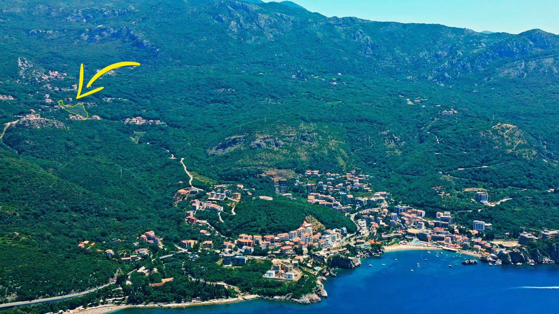b9e7ca19-a81f-4f6e-b544-ed286b65bc37 Urbanizovan plac sa pogledom na more, Kuljače, Budva — fotografija 4