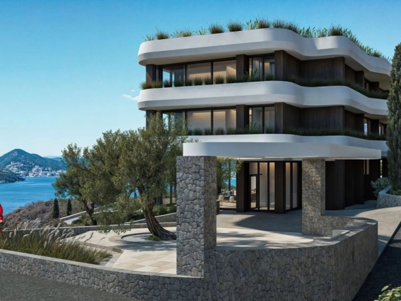 Jednosoban opremljen stan 64.13 u luksuznom stambenom kompleksu sa panoramskim pogledom na more, spa centrom i vrhunskim sadržajima u Reževićima, Budva