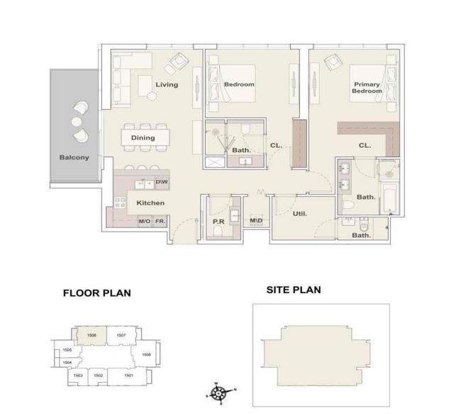 f197f0f7-4b72-4c03-b877-c73fa0e53f54 Dvosoban stan 132 m² – Dubai, Inostranstvo — fotografija 13