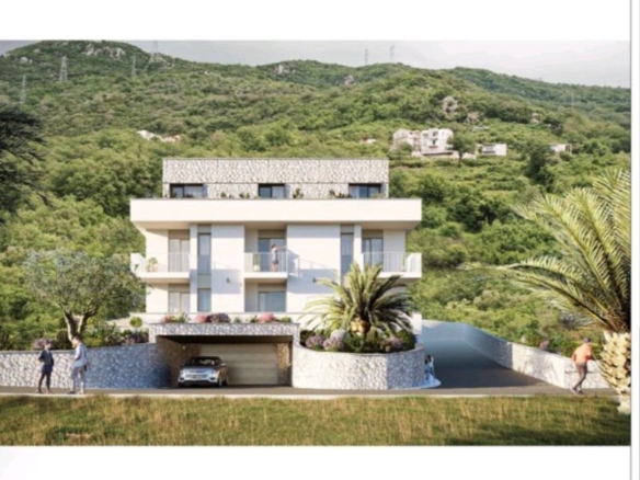 Studio apartman 28 m² u kompleksu u izgradnji– Lastva Grbaljska,Budva