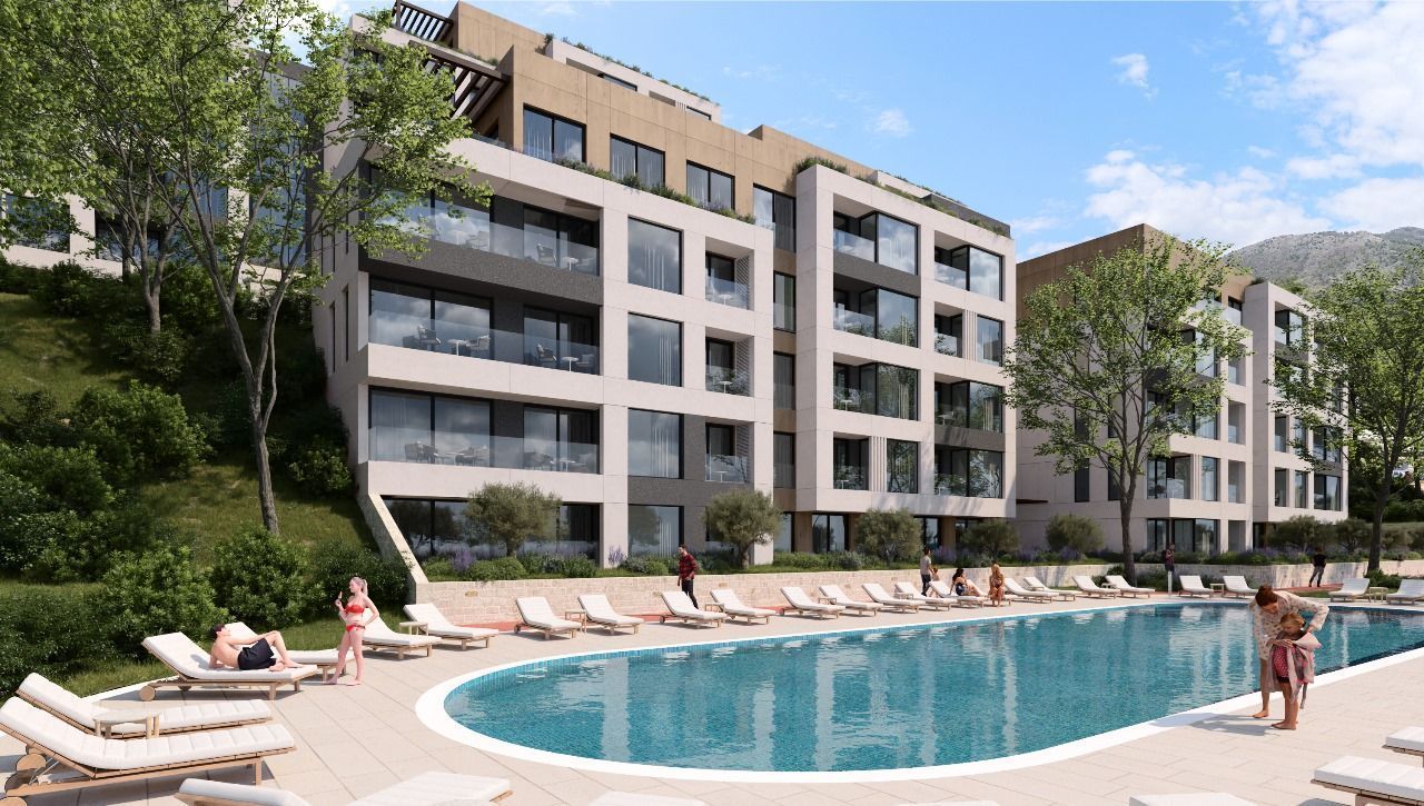 Jednosoban stan 45 m² – Tivat — fotografija 4