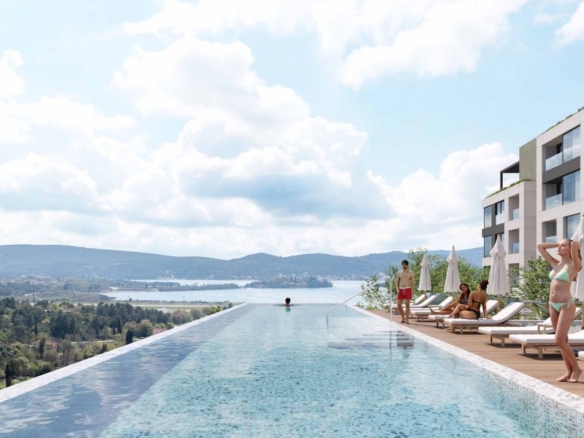Jednosoban stan 45 m² – Tivat — fotografija 2