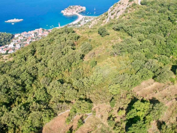 Plac 1.900 m² – Blizikuće, Budva — fotografija 3