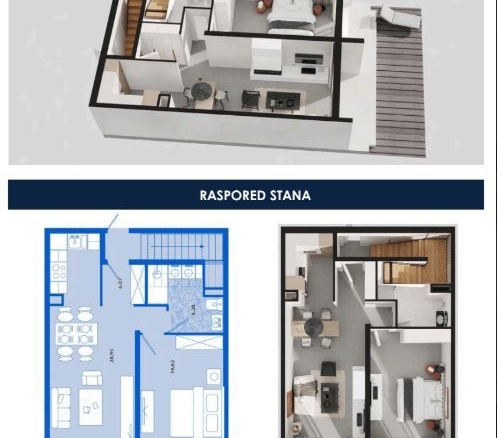 Dvosoban stan 78 m² – Tivat — fotografija 19