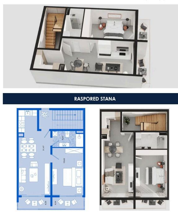 Jednosoban stan 67 m² – Tivat — fotografija 16