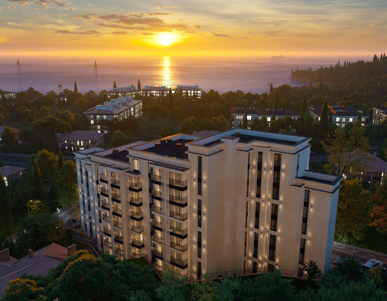 Trosoban stan 135 m² – Bečići, Budva — fotografija 12