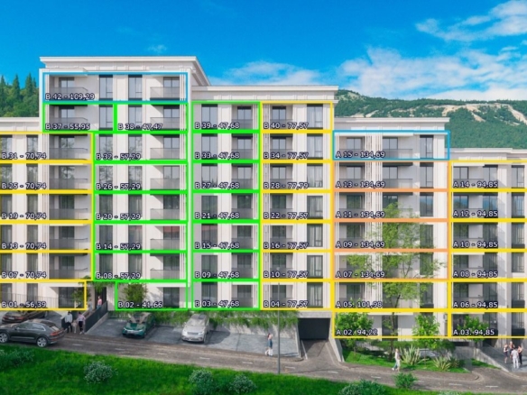 Trosoban stan 135 m² – Bečići, Budva — fotografija 19