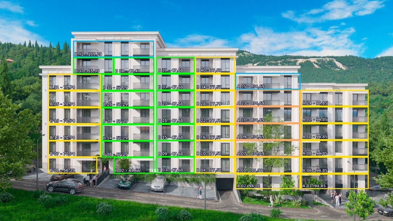 Trosoban stan 135 m² – Bečići, Budva — fotografija 19