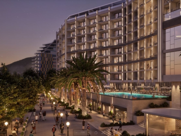 Jednosoban stan 58 m² – Bečići, Budva — fotografija 13