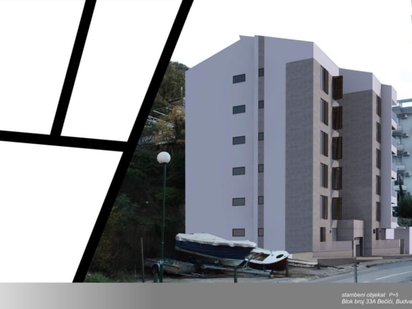 Trosoban dupleks stan u Rafailovićima, Budva — fotografija 2