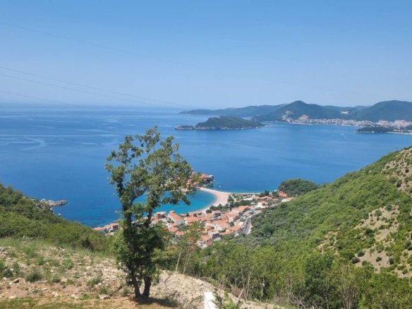 Trosoban stan sa pogledom na more, Blizikuće, Budva — fotografija 20