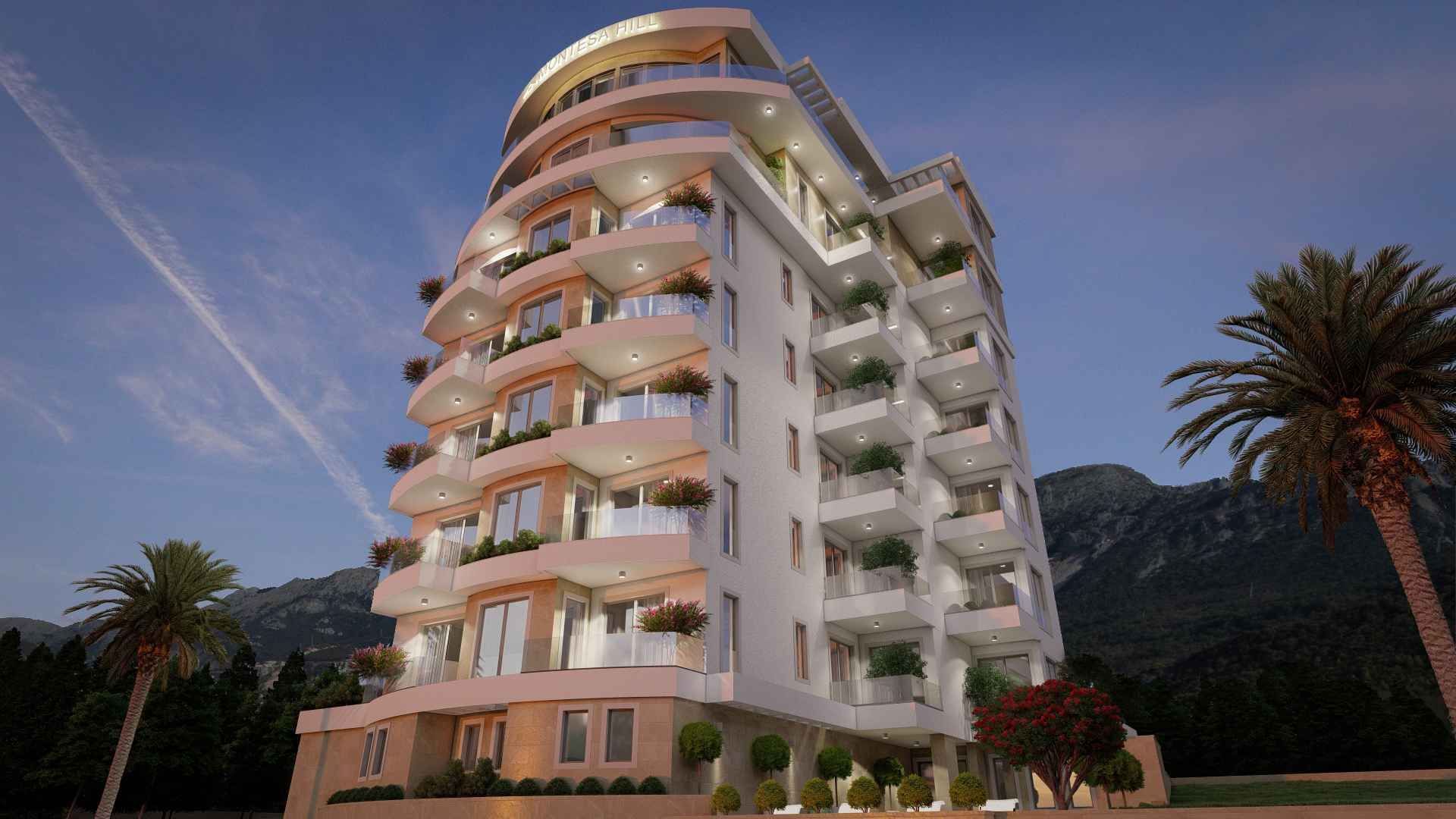 Dvosoban stan 69 m² – Bečići, Budva