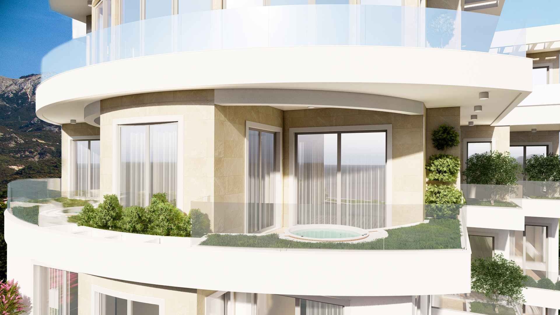 Dvosoban stan 69 m² – Bečići, Budva — fotografija 11