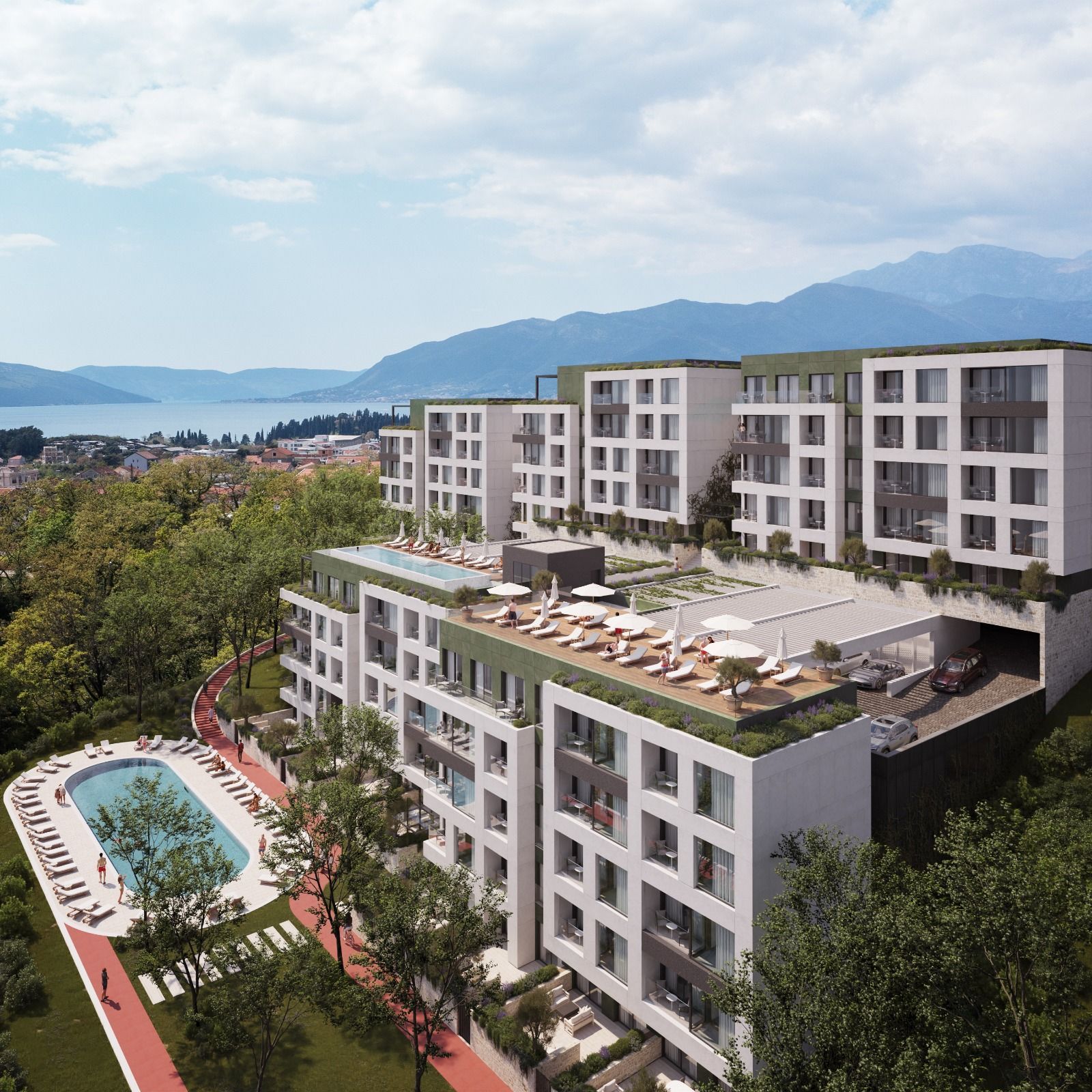 Jednosoban stan 45 m² – Tivat — fotografija 20