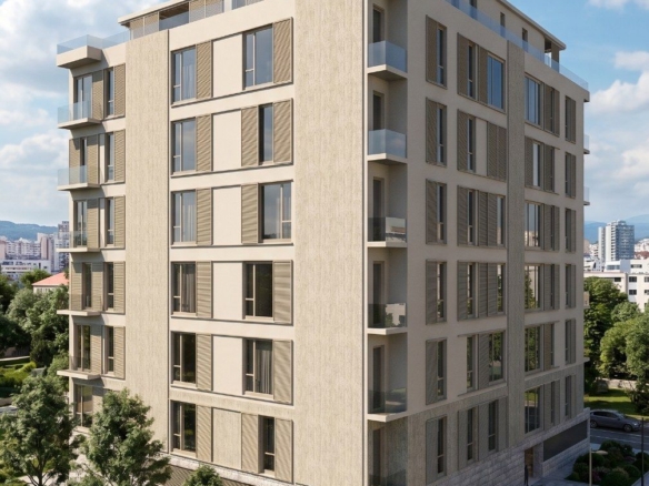 Jednosoban stan 53.08m2 u novogradnji – Budva, Potkošljun