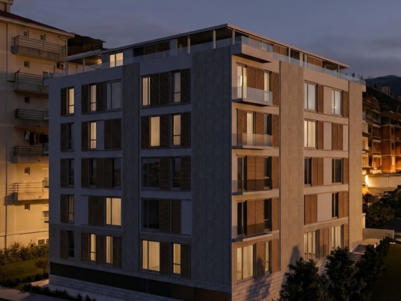 Jednosoban stan 80.93m2 u novogradnji – Budva, Potkošljun