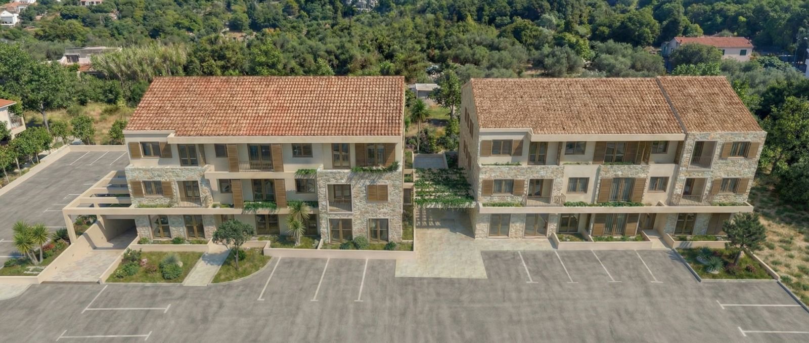 Jednosoban stan 40 m² – Kovačko polje, Kotor — fotografija 5