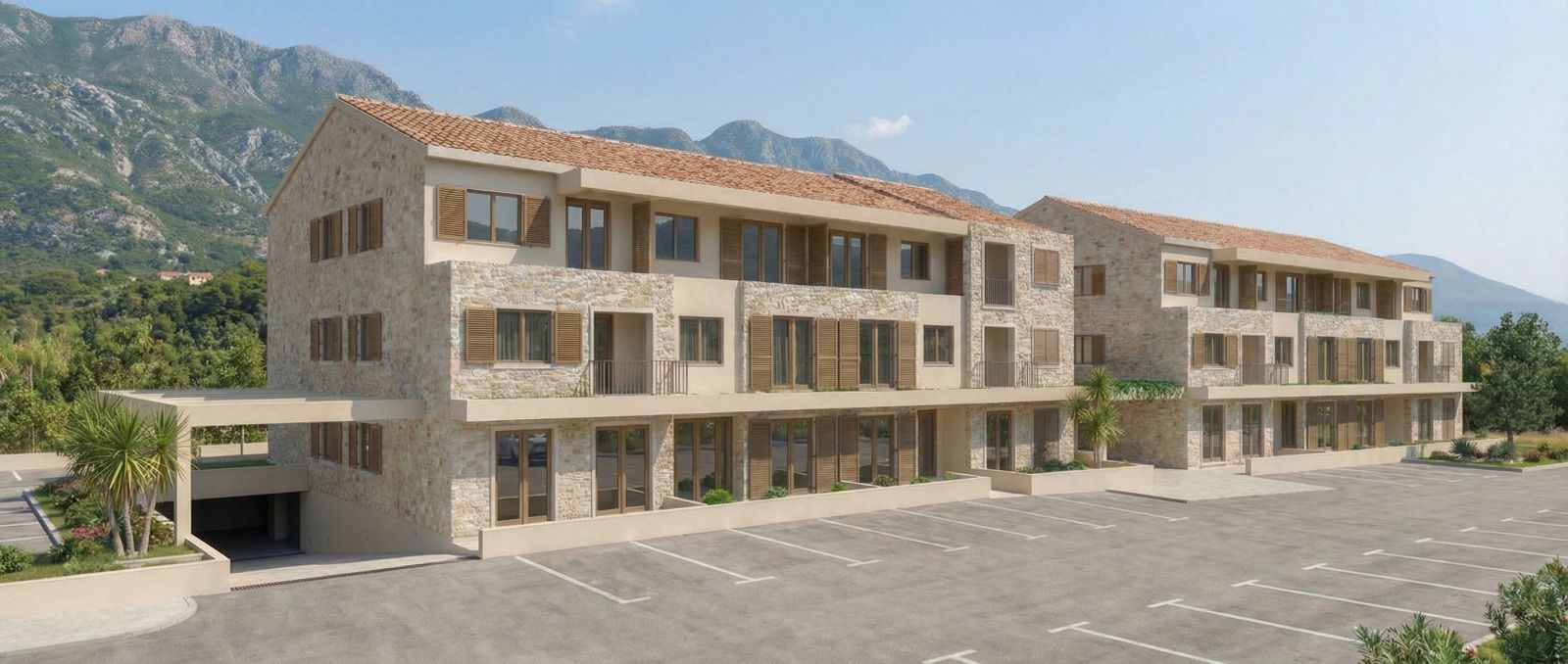 Jednosoban stan 40 m² – Kovačko polje, Kotor — fotografija 16