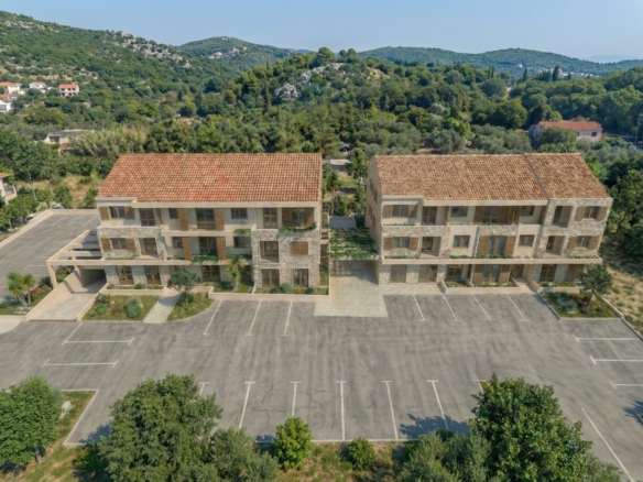 Dvosoban stan 60.69m² u luksuznom kompleksu Palazzo Jaz sa bazenom – Kovačko Polje, Kotor (Mogućnost odloženog plaćanja i kupovine putem hipotekarnog kredita)