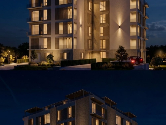 Studio apartman 30.80m2 u novogradnji – Budva, Potkošljun